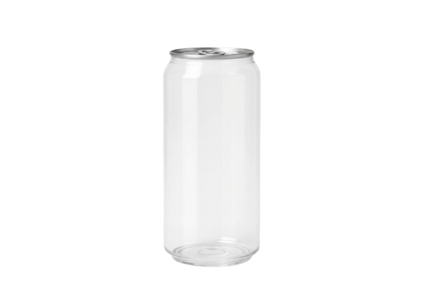 Transparante CLEARCAN met aluminium deksel